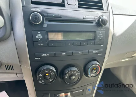 2010 Toyota Corolla Base from USA, damaged, VIN 2T1BU4EE4AC280909